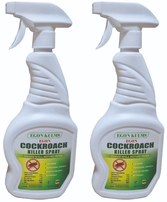 Cockroach Spray. Liquid Odorless and stainless.Made in Germany. 2x550ml رش الصراصير المانيا